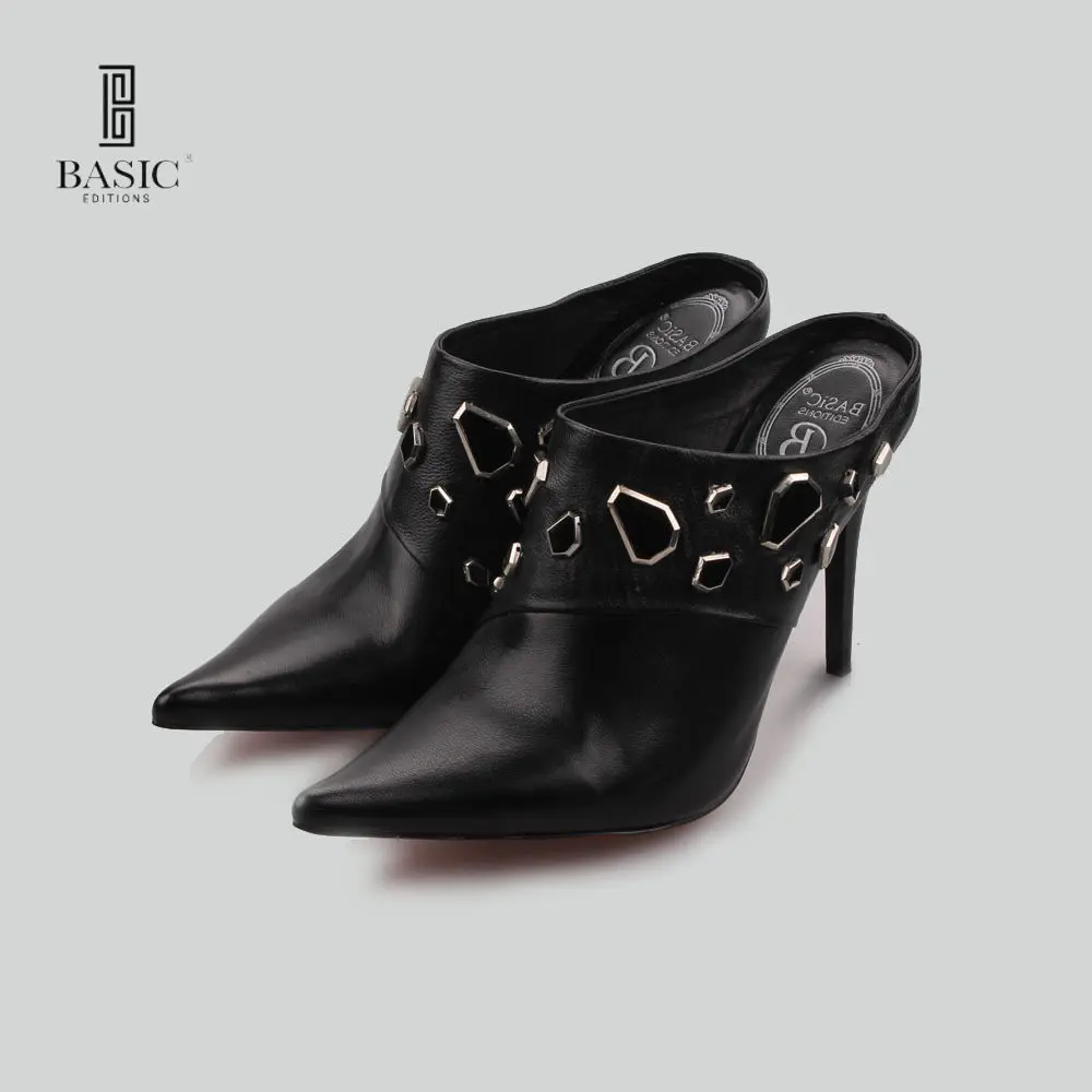 Basic Editions Women High heels Spring Summer Genuine